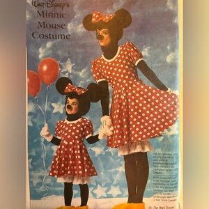 Simplicity 7730 Disney Minnie Mouse Halloween Costume Child Or Adult Vintage